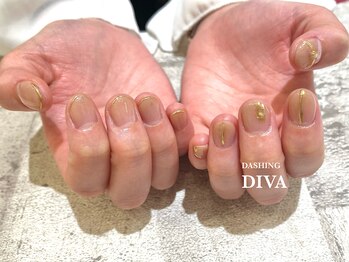 ダッシングディバ 中野マルイ店(DASHING DIVA)/ミラーアートネイル