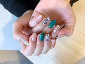 ネイルズ ララ(nails Lala)/フラワーネイル。