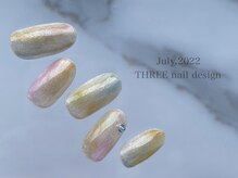 スリー(THREE)/July.2022/nail design