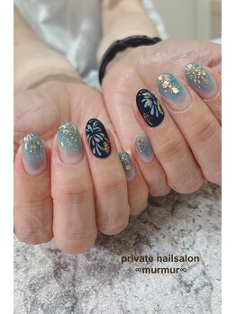 プライベート ネイルサロン マーマ(murmur)/花火ネイル