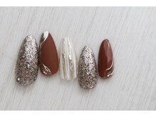 ココネイル/秋ニュアンスネイル