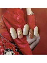 レイネイル レイアイ レイエステティック 扶桑店/秋カラーニュアンスネイル