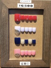 ヘアサロン ミキ(Hair Salon MIKI)/定額フットジェル1☆6300円