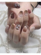 フェリスネイル 池袋店(Feliz Nail)/ニュアンスnブラウン