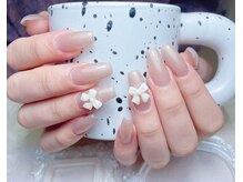 ザ デミュア 銀座店/透け感ネイル