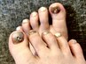 ご新規様限定【Foot マグネットgelnail】¥6,270(税込)※フットバス、オフ込み