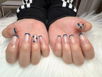 ロエン 北岡崎(ROEN)/フレンチネイル×ハート