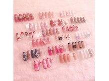 サロン ド ミミ(Salon de 33)の雰囲気（見てるだけで楽しいネイルサンプルも沢山、ご用意しております★）