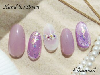 プラスネイル 北千住東口店(PLUS NAIL)/【3120】定額6,589円チーク