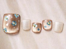 アイネイルズ 天神今泉店(I-nails)/マグネットお花ホロ