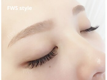 FWSまつげエクステ アンド 美眉スタイリング 阪急西宮salon/人気No1♪ナチュラル美人セット