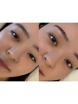 アイブロウメニューがあるサロン