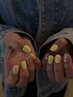 【hand】simple art design（1～３本）¥7500～