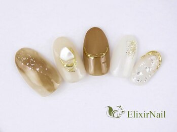 エリクサーネイル 新宿3丁目(Elixir Nail)/定額b カジュアル/クーポン使用