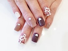 ネイルコレクション ベビーピンク(Baby Pink)/ジェル定額￥7990★レオパード