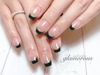 ネイルグラマラス 西新井店/《パラジェル》大人フレンチ