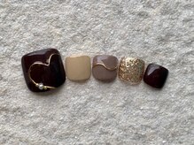 ラテネイル(Latte Nail)/Heart nail