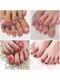 ニコ ネイル 八王子店(NICO nail)の写真/フットバス・ケア付き☆デザインやり放題¥8900！時間内であれば好きなアート・パーツを自由に楽しめます♪