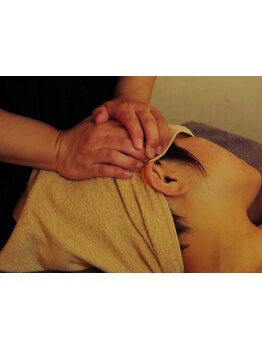 ヘッドスパで癒されたい