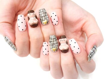 ジェル定額￥9990★ツイード