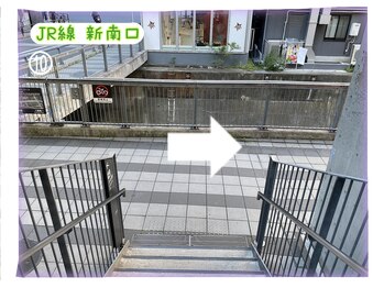 ヴィア 東京 渋谷店(Via)/サロンまでの行き方~JR新南口~