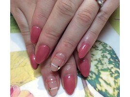 ～シンプルチェックネイル～