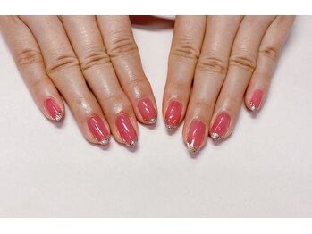 アイリッシュネイル 久屋大通店(Irish Nail)/maogel ラメフレンチ