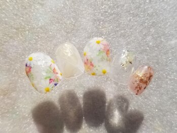 ネイルフロンティア 吉祥寺(NAIL FRONTIER)/ドリームお花畑¥8980