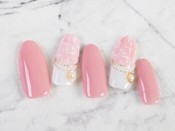 シシ(SiSi)/#ツイード #秋 #ピンク