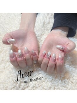 フルール(fleur)/グラデーションネイル