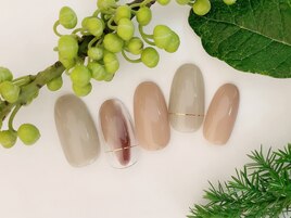 ニュアンスジェルネイル￥9350