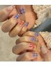 【NATSUMI】ジェルハンドデザインお任せ持ち込み可¥6500