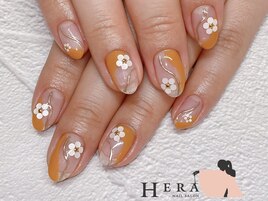ニュアンス ミラー お花 クリア