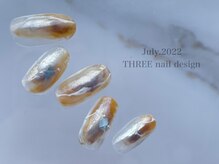 スリー(THREE)/ July.2022/nail design
