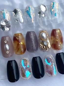 ホランイネイル(HORANGI NAIL)/定額Bデザインアートコース