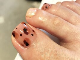 フット2本アート