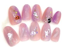 ルイネイルの雰囲気(ハロウィンネイル)