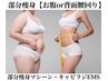 【痩身／お腹or背面腰回り】BODY1パーツ¥13,200→¥6,600