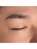 【新規/メンズ限定】眉スタイリング（眉WAX＋間引き）¥6,800