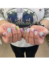 リヤン(Lien)/colorful Spring nail