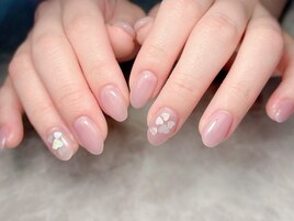 ピンクハートホロ埋め尽くし