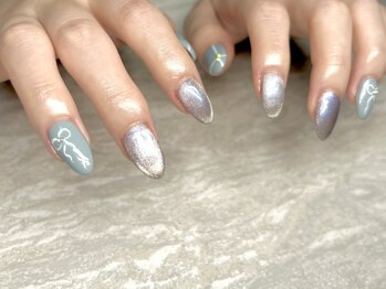 ジュリネイル(JULIE NAIL)の写真/子供と一緒に通えるネイルサロン★【デザインアート定額☆ぷるマグも♪5400円】可愛いdesignが夏にピッタリ
