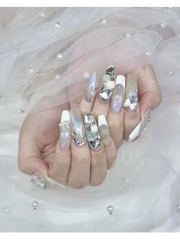 マミーフルール(Mamie fleur)/マグネットネイル