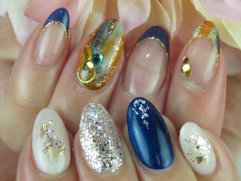 ネイルアンドアイラッシュ テラ 明石店(nail&eyelash Terra)/オフ+ケア付☆定額コース