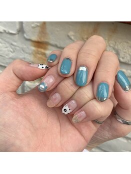 アールエム(Rm)/ランダムミラーとデイジー柄