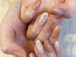 持ち込みデザイン/綺麗めネイル