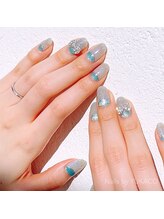 リグネイルスタジオ(Lig nail studio)/シンデレラブルーネイル