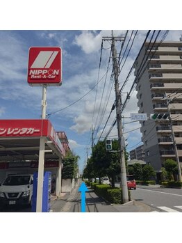 かおりビューティサロン/道案内その6