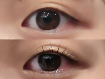 まつげちゃん☆ねいるちゃんの写真/自まつ毛を大切にしながらぱっちり目元を叶えるまつげパーマ☆パリジェンヌ¥5500[束感コーティング仕上げ]