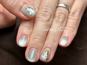 サロン エージー(salon AZ)/クリスマス定額ネイル